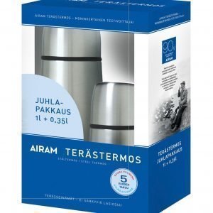 Airam Terästermos 1 L + 0