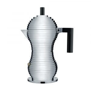 Alessi Pulcina Kahvinkeitin Large Musta / Alumiini