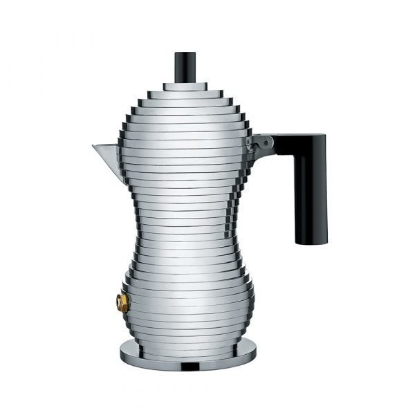 Alessi Pulcina Kahvinkeitin Small Musta / Alumiini