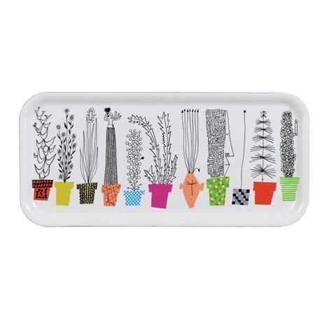 Almedahls Italiensk Blomsterhylla Tarjotin 32x15 cm