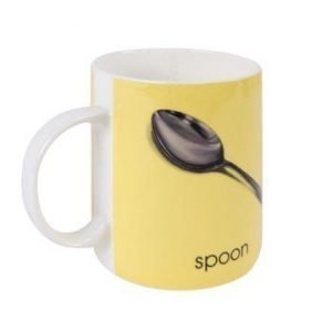 Bastian Ladybird Muki keltainen S-spoon 34 c