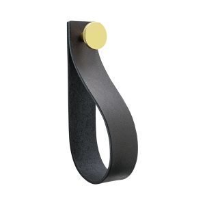 Beslag Design Loop Strap Koukku Musta / Messinki