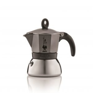 Bialetti Moka Induction Mutteripannu 3 Kuppia Ruostumaton Teräs