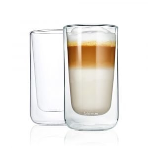 Blomus Nero Kaksiseinänen Latte Macchiato Lasi 2-Pakkaus