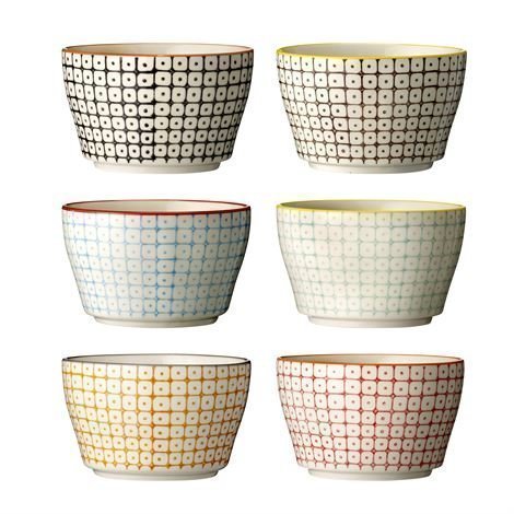 Bloomingville Carla Kulho 11 cm 6 kpl