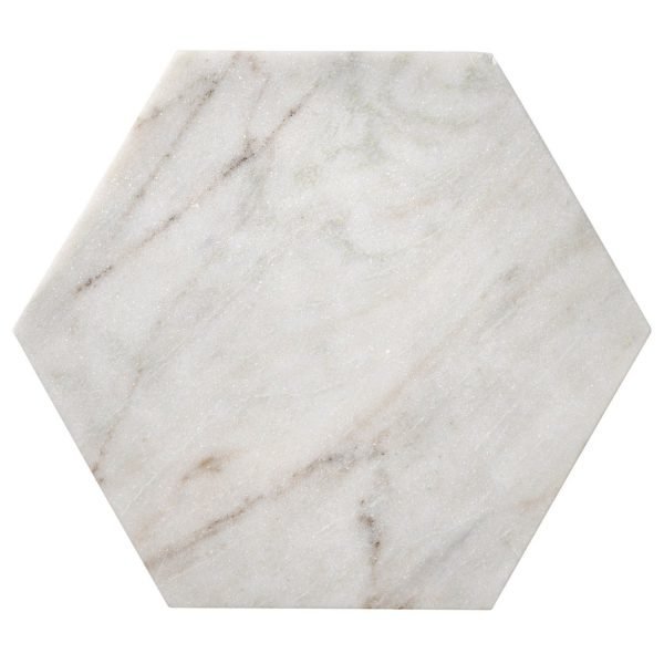 Bloomingville Marble Hexagon Tarjotin M