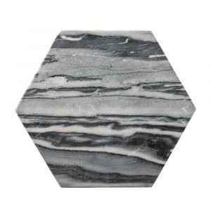 Bloomingville Marble Hexagonal Leikkuulauta 30 Cm