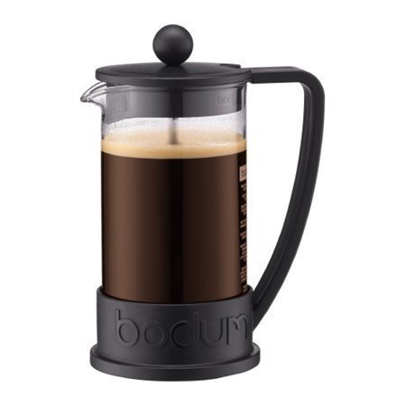 Bodum Brazil Pressopannu 3 kuppia 35 cl musta