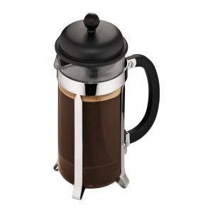 Bodum Caffettiera Pressopannu 8 Kupille Musta