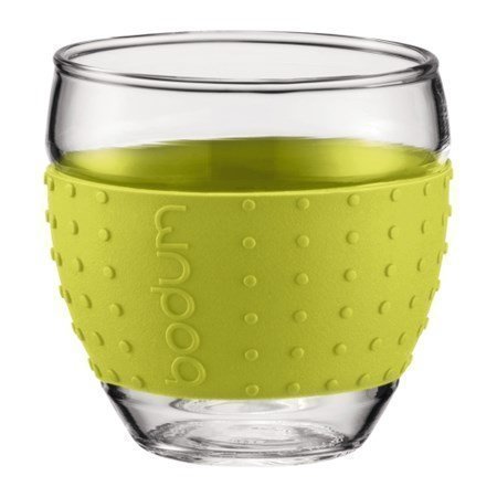 Bodum Pavina lasi silikonirengas 10 cl 2 kpl lime