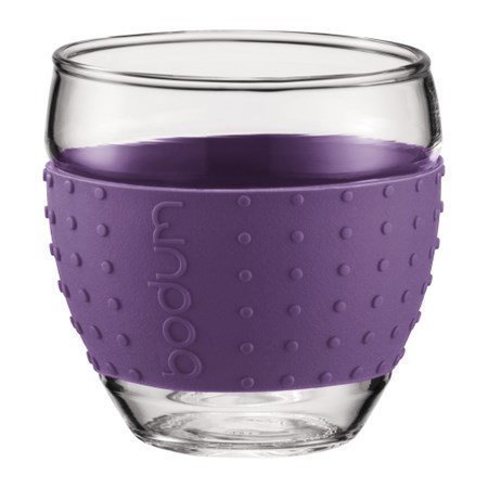 Bodum Pavina lasi silikonirengas 35 cl 2 kpl liila