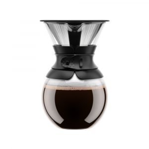 Bodum Pour Over Kahvinkeitin Musta 1 L