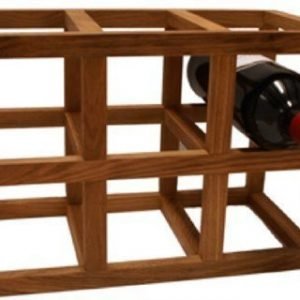 BoxinBag Oak rack- Viinipulloteline tammi