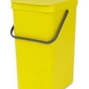 Brabantia Paparikori "SORT & GO" 16L keltainen