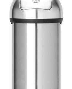 Brabantia Push Roskakori Matta Teräs 60 L