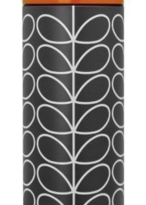 Brabantia Retro poljinroskis 30 L oranssi kansi Prla Kiely/Cream Linear Steam