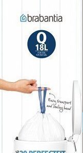 Brabantia Roskapussi Q 18L White