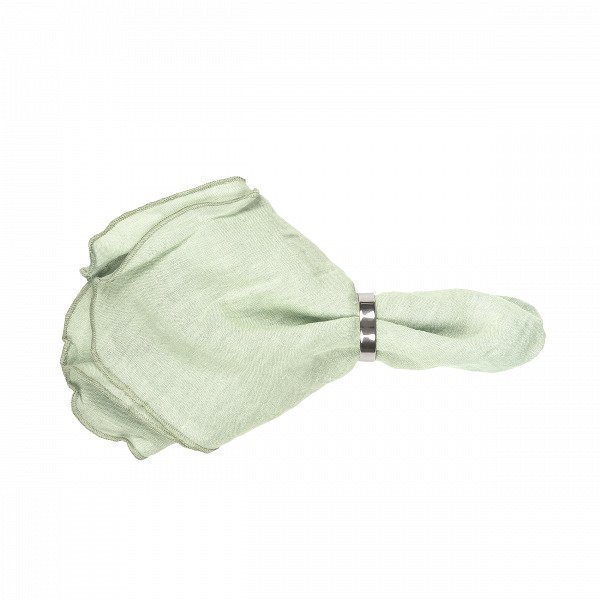 Broste Copenhagen Eko Gracie Light Green Pellavalautasliina 45x45 Cm