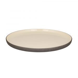 Broste Copenhagen Esrum Lautanen Ruskea / Valkoinen 28 Cm