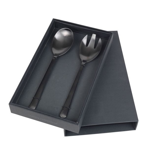 Broste Copenhagen Hune Salaattiottimet Titanium Mat Black