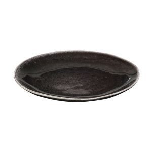 Broste Copenhagen Nordic Coal Jälkiruokalautanen Tummanharmaa 20 Cm