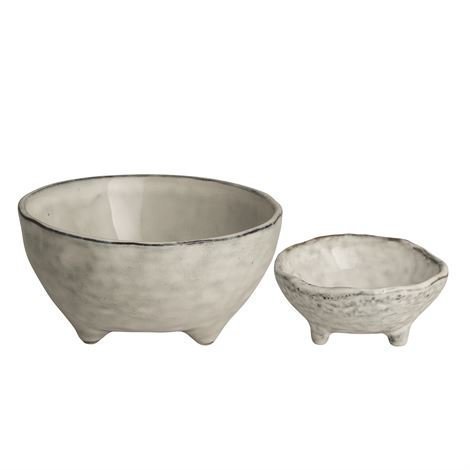Broste Copenhagen Nordic Sand Jalallinen Kulho 2 kpl Ø 11