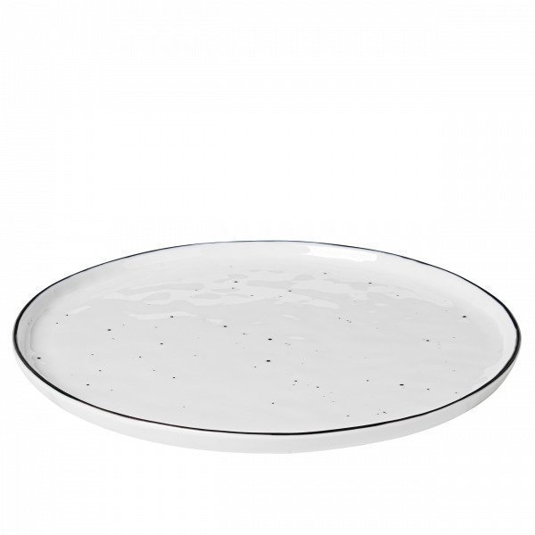 Broste Copenhagen Plate Salt Posliinivati Valkoinen 28x28 Cm