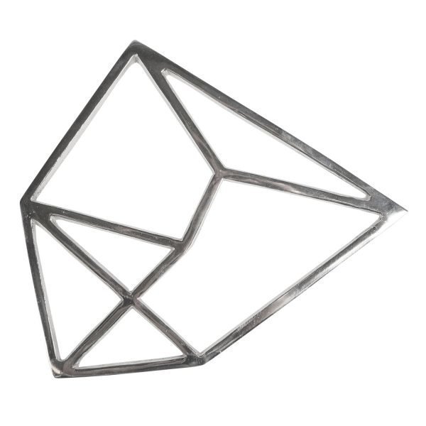 By On Trivet Torre Silver 25x20 Cm