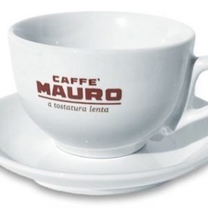 Caffè Mauro Lattekuppi ja alusta