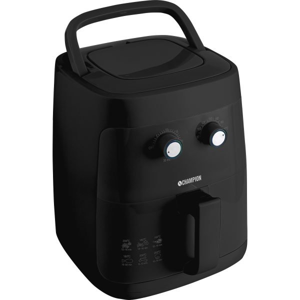 Champion Aero Fryer Ilmapaistin Musta 2.5 L