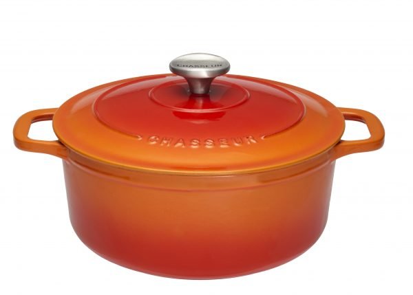 Chasseur Pata Pyöreä Valurauta Flame Orange 2.3 L