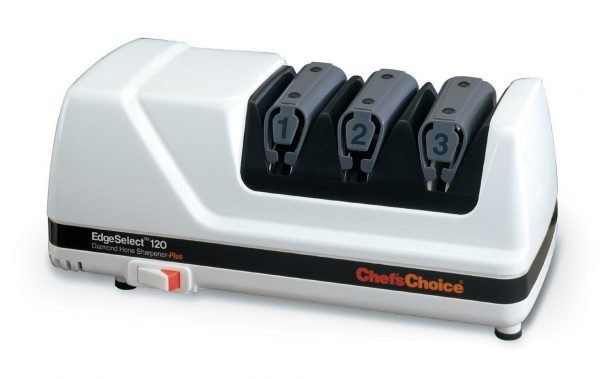 Chefs Choice Diamond Hone Veitsenteroitin 3 Vaiheinen 220v Valkoinen