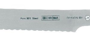 Chroma Type 301 Leipäveitsi Ruostumaton Teräs 21 Cm