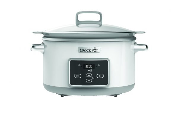 Crock Pot Haudutuspata Induktio Valkoinen 5 L