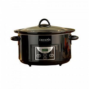 Crock-Pot Slow Cooker Haudutuspata Ajastin Musta 4