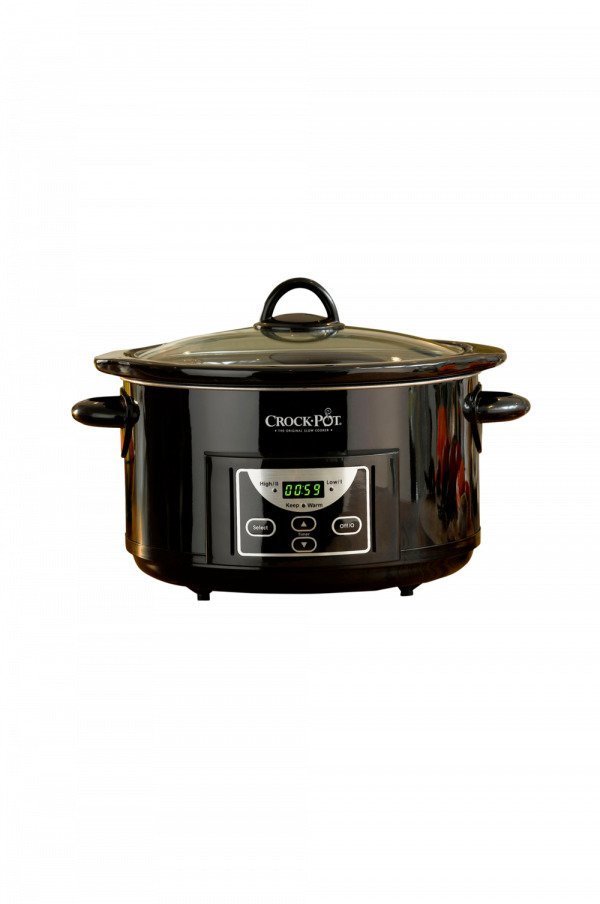 Crock-Pot Slow Cooker Haudutuspata Ajastin Musta 4