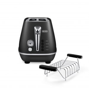 Delonghi Distinta Cti2103.Bk Leivänpaahdin Metalli Musta