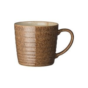 Denby Studio Craft Ridged Muki Birch / Chestnut 40 Cl