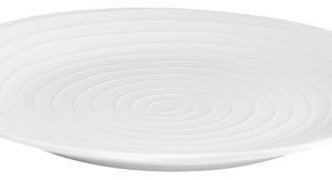 Design House Stockholm Blond lautanen valkoinen/raita 22 cm