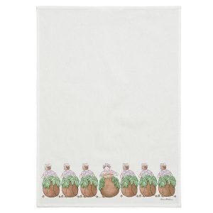 Design House Stockholm Elsa Beskow Keittiöpyyhe Mrs Potatoes 45x65 Cm