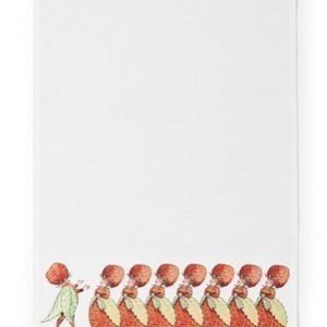 Design House Stockholm Elsa Beskow keittiöpyyhe Familjen Jordgubbe