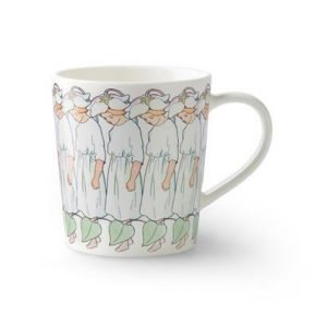 Design House Stockholm Elsa beskow muki kahvalla Pyrola 40 cl