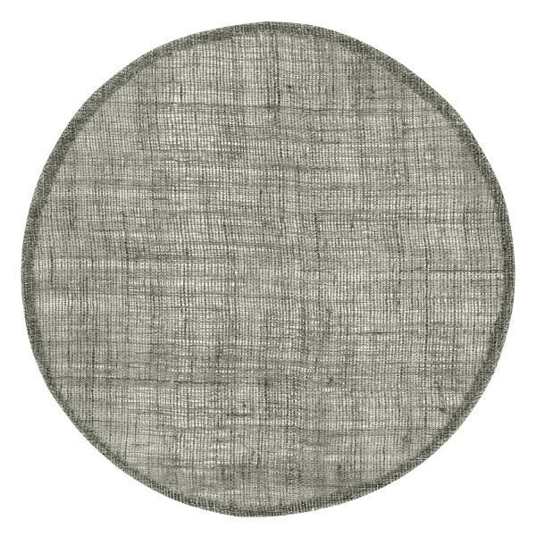 Dixie Linen Pyöreä Pöytätabletti Dark Grey 38 Cm