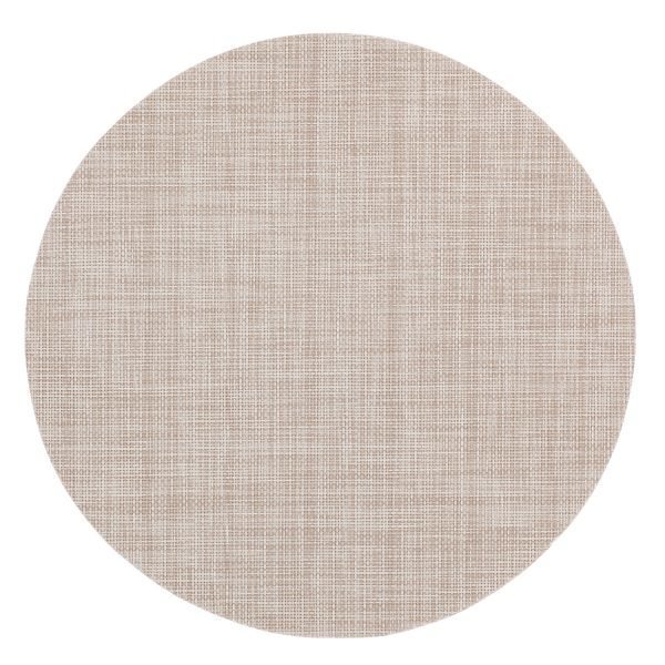 Dixie Sixten Pyöreä Pöytätabletti Beige 38 Cm