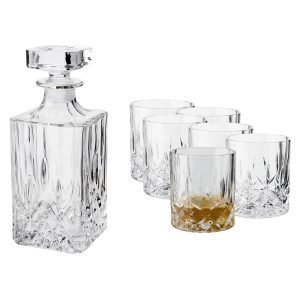 Dorre Vide Whiskey Set Kristalli