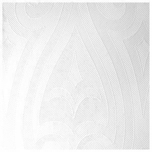 Duni Elegance Lily Napkins Lautasliina 10-Pakkaus Valkoinen 40x40 Cm