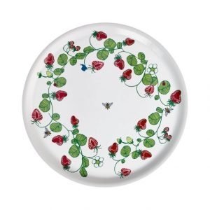 Emelie Ek Design Strawberries Tarjotin Ø 38 mm