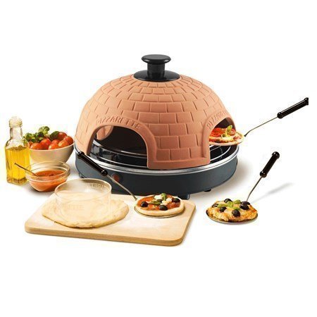 Emerio Pizza Maker Terracotta