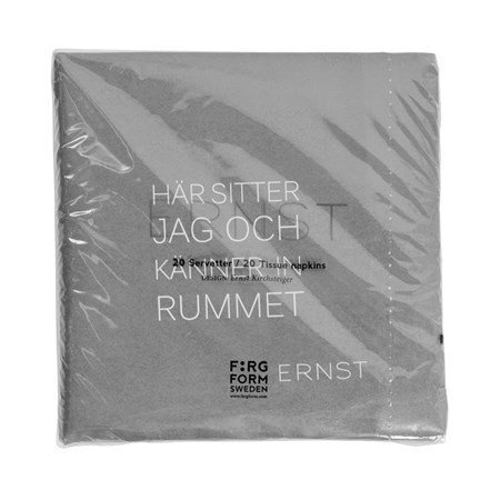 Ernst Kirchsteiger Servetti Tid/Rum harmaa