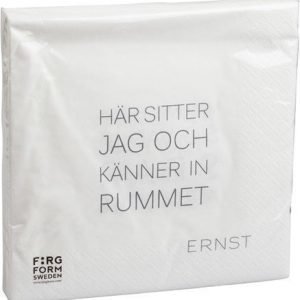 Ernst Kirchsteiger Servetti Tid/Rum valkoinen